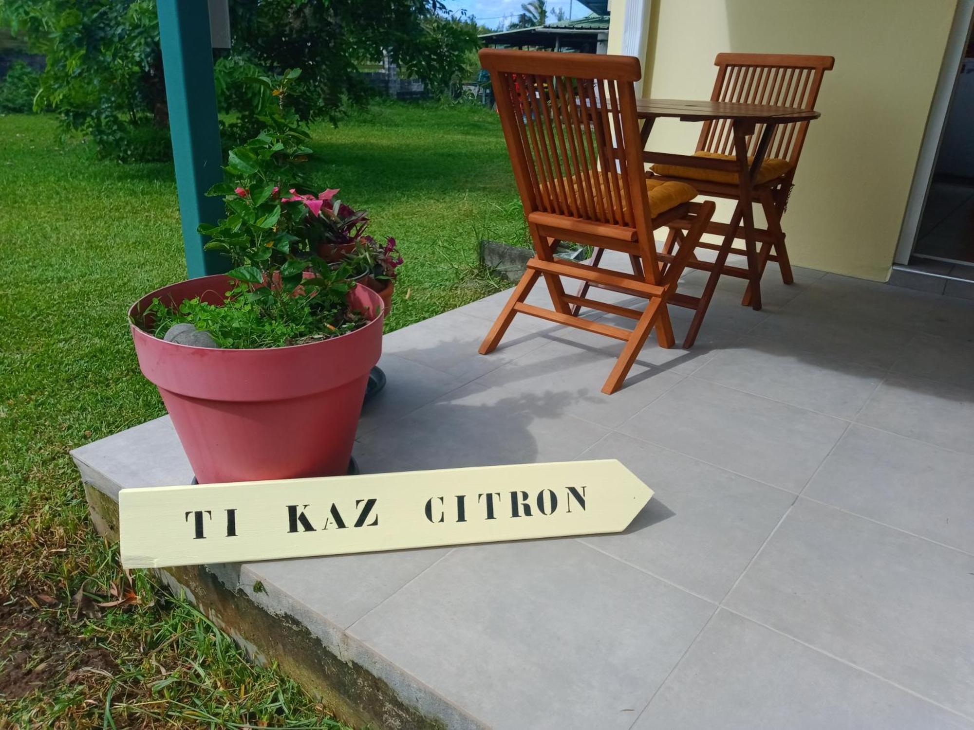 Вилла Ti Kaz Citron Сент-Роз Экстерьер фото